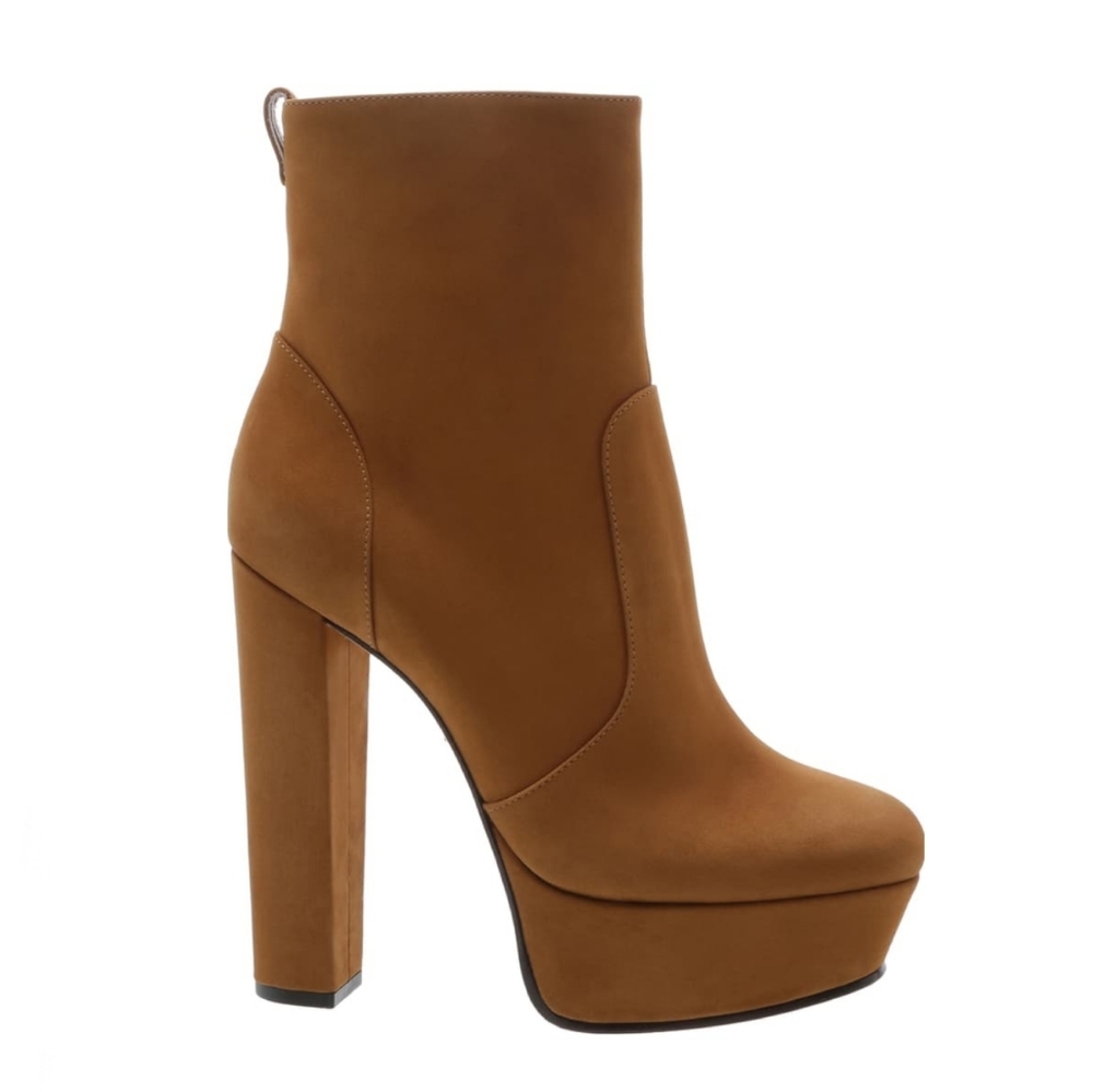 Vintage Inspired Schutz Platform Booties - Picture 2 of 6